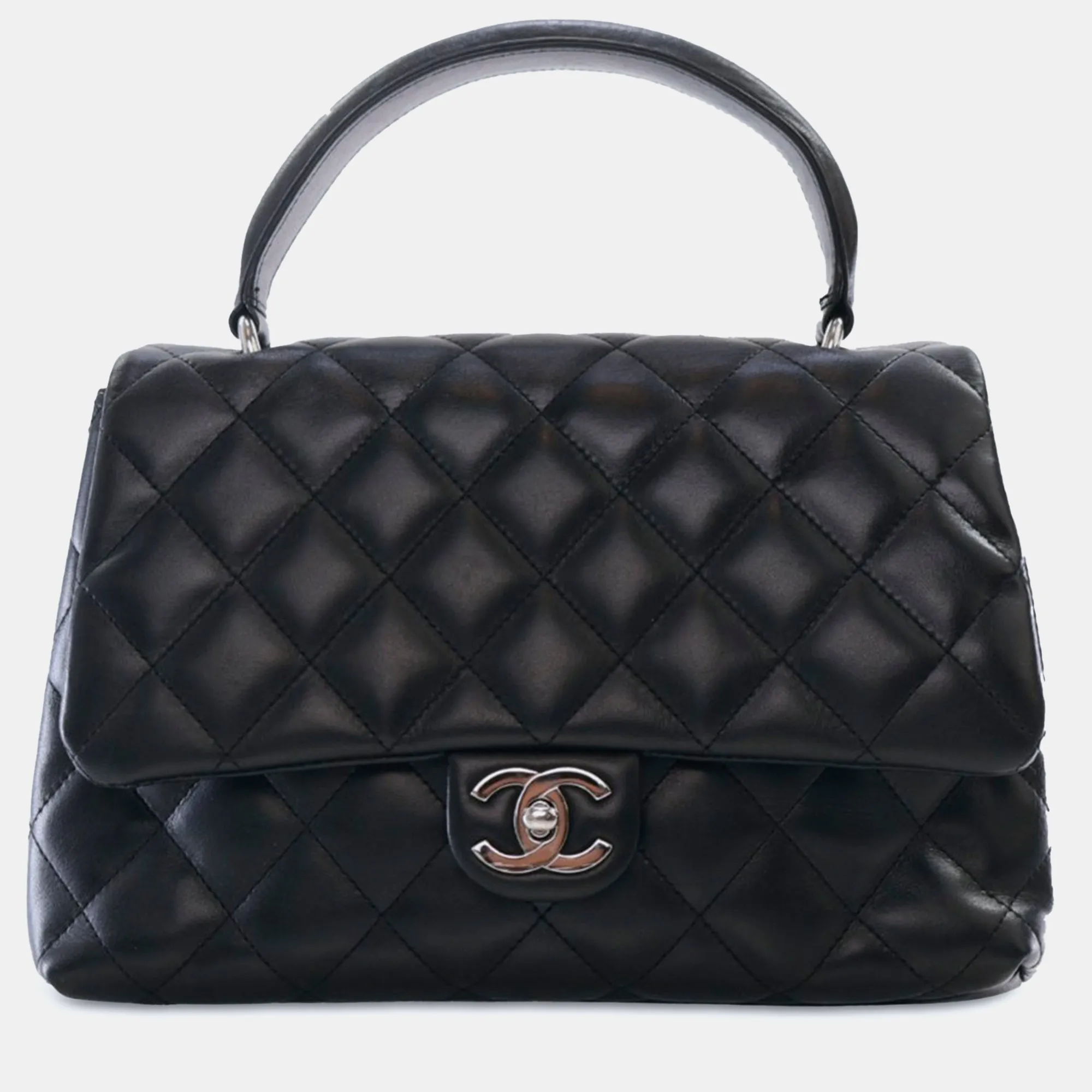 Medium Lambskin Kelly Top Handle Bag