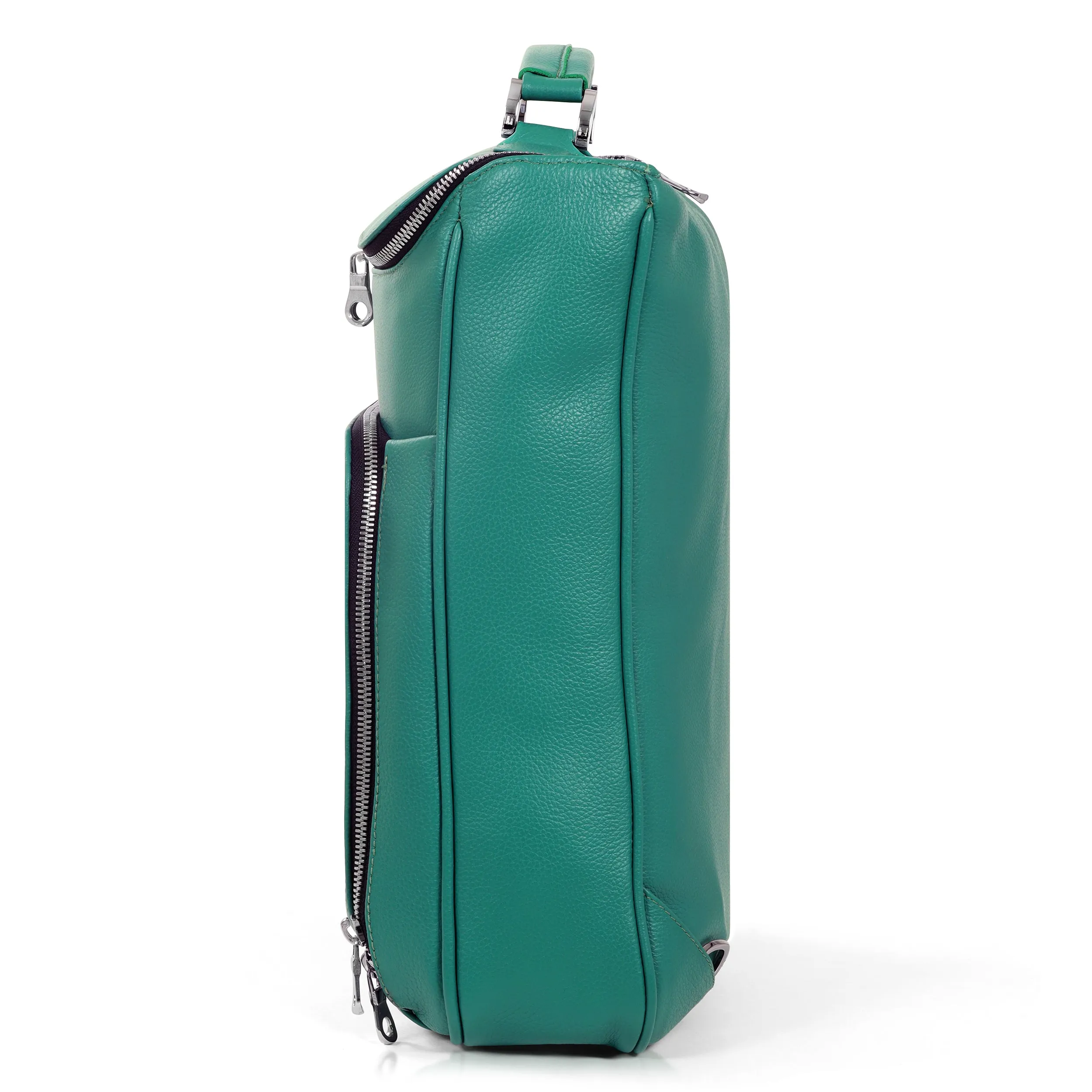 Medium Laptop Pack - Green Pebble