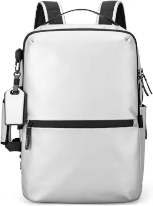 Men's and women's travel backpacks, personal items travel bags, school weekend business leisure day bagsLaptop Bag (silvery)