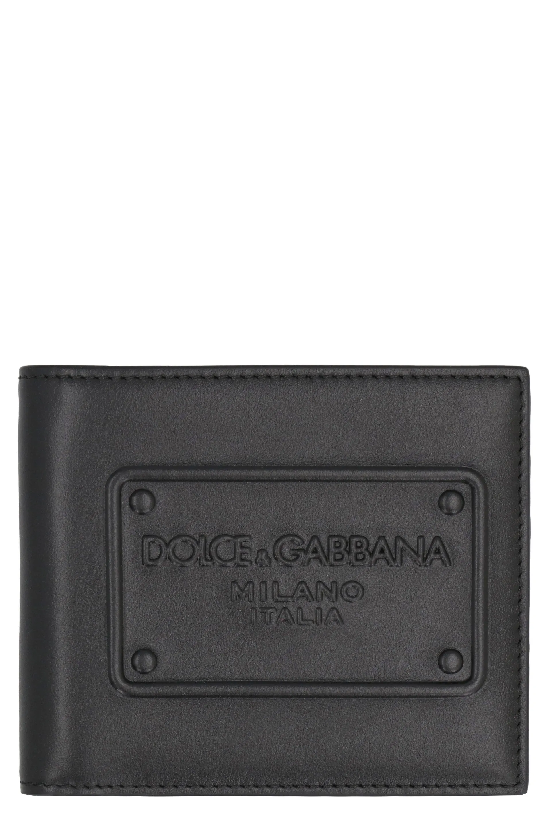 Men's Calf Leather Wallet in Black | BP1321AG218 Color 80999