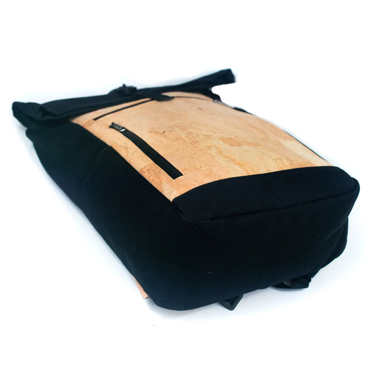 Men's Cork and Canvas Laptop Backpack (BAG-2286)
