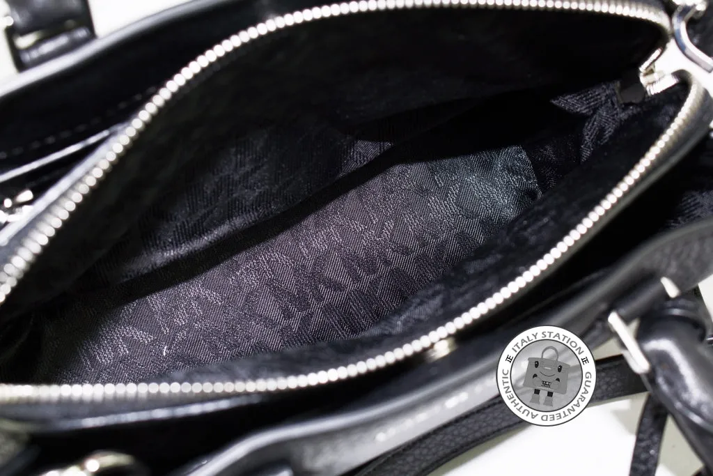 Michael Kors 30H5SCAS1L Camille Small Satchel Black / 001 Calfskin Shoulder Bags Ghw