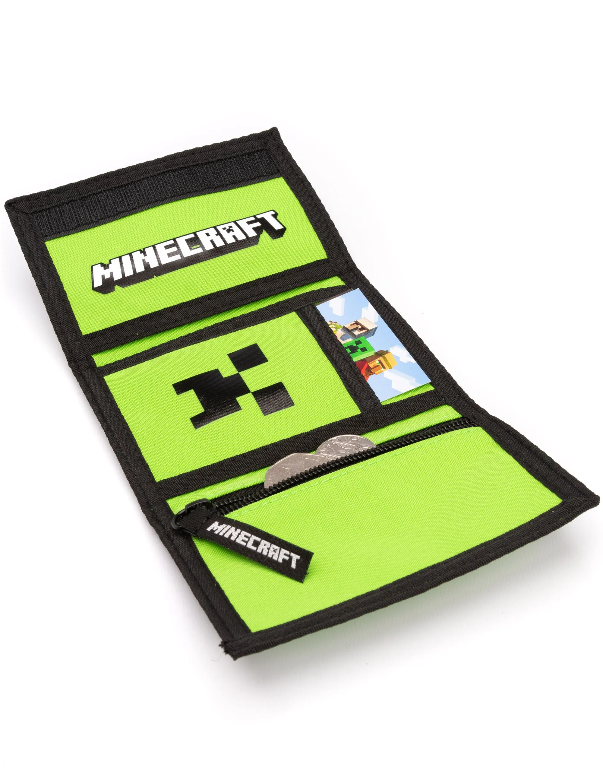 Minecraft Green Creeper Wallet