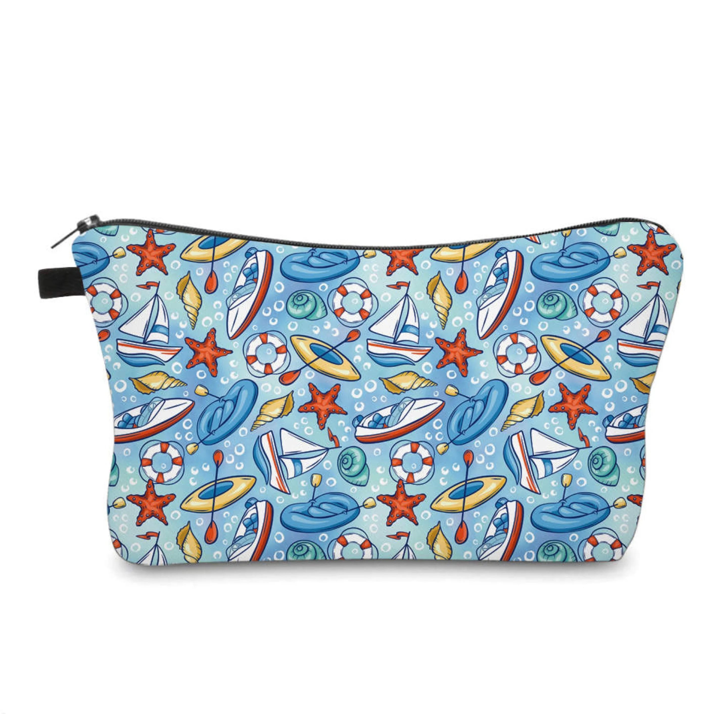 Mini Backpack & Pouch Bundled Set - Sailboat