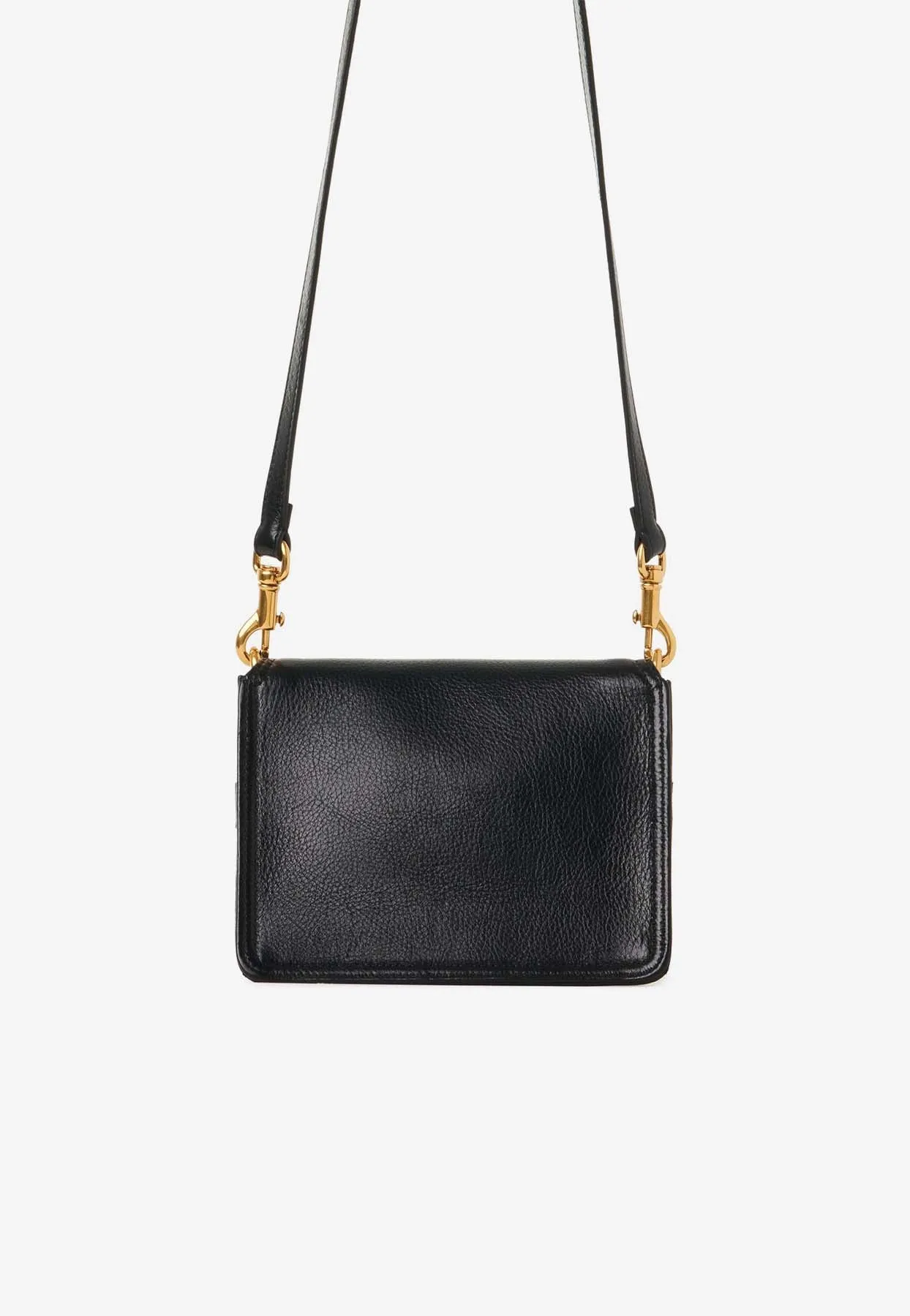 Mini Cape Crossbody Bag in Grained Leather