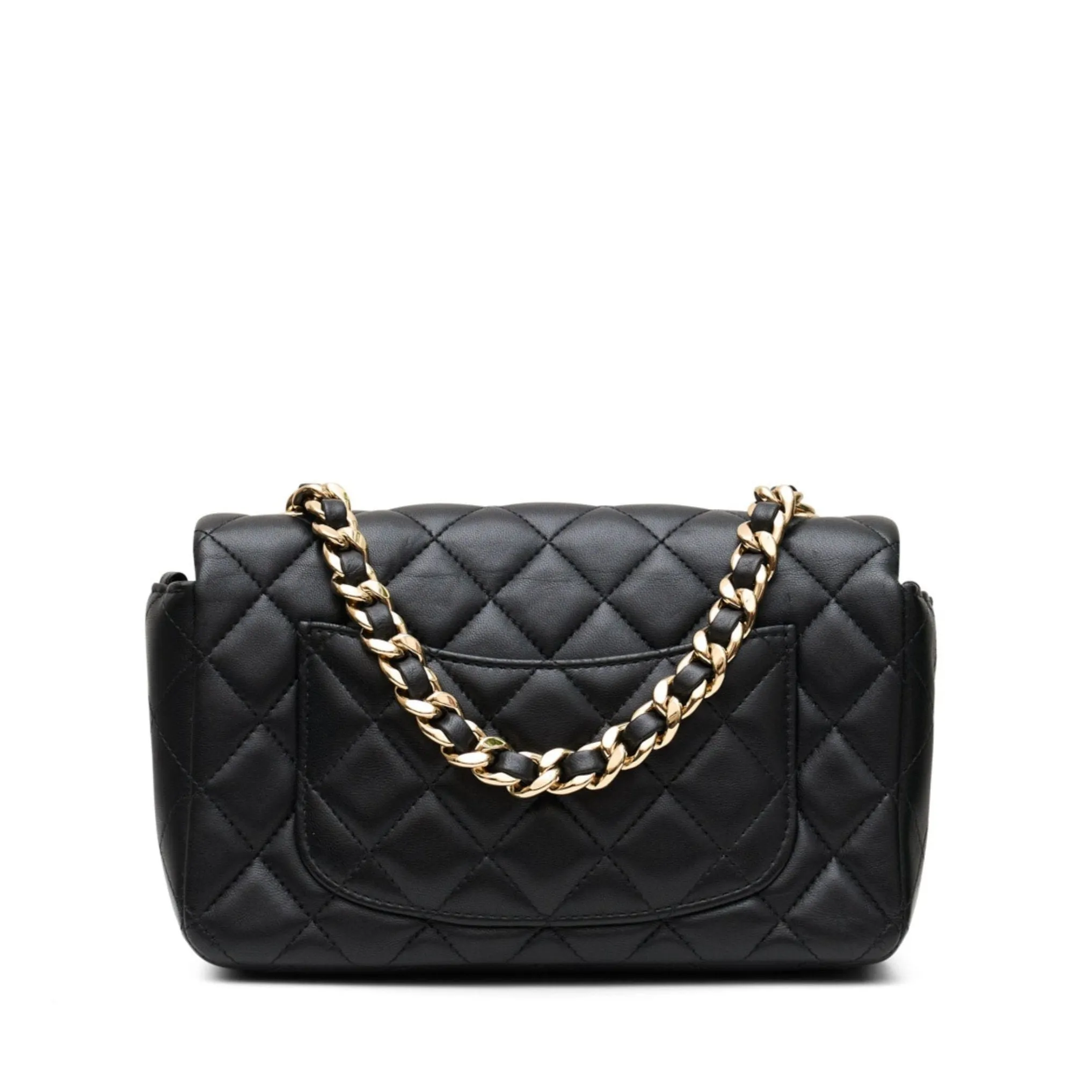 Mini Coco Charms Flap Bag Black