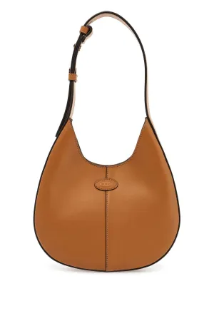 mini hobo bag in leather XBWDBSR9100YAT CUOIO