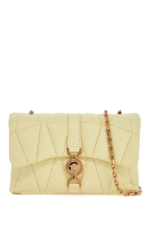 mini nappa kleo bag in 1017740 1A12975 PALE YELLOW-GOLD VERSACE