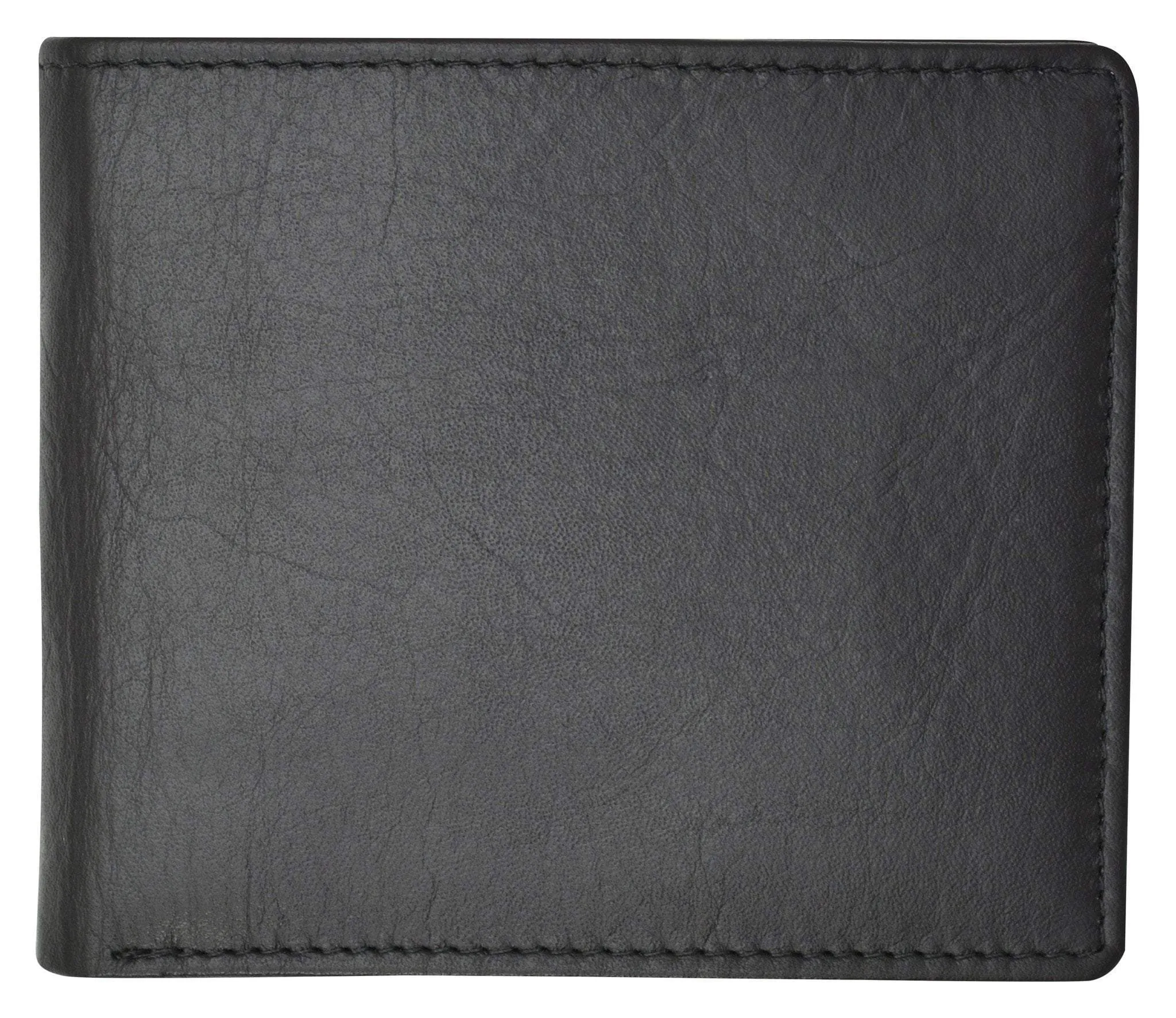 Moga Mens Genuine Handmade Leather Bifold Credit Card ID Holder Wallet 91533
