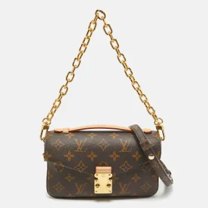 Monogram Canvas Pochette Metis East West Bag