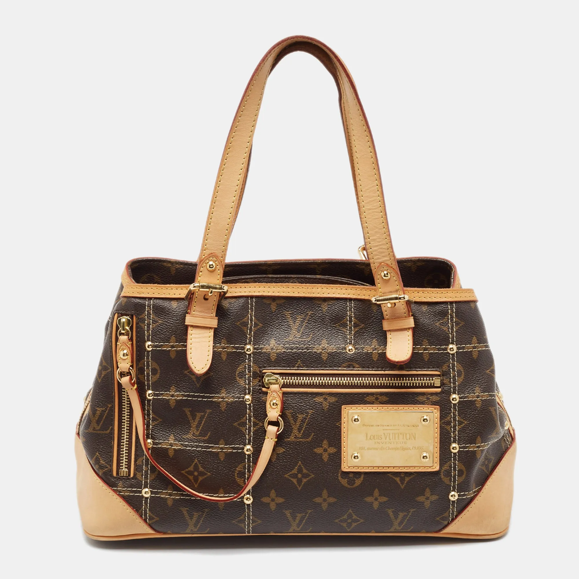Monogram Canvas Riveting Bag