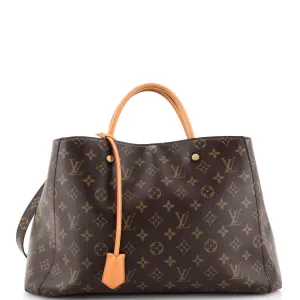Montaigne Handbag Monogram Canvas GM