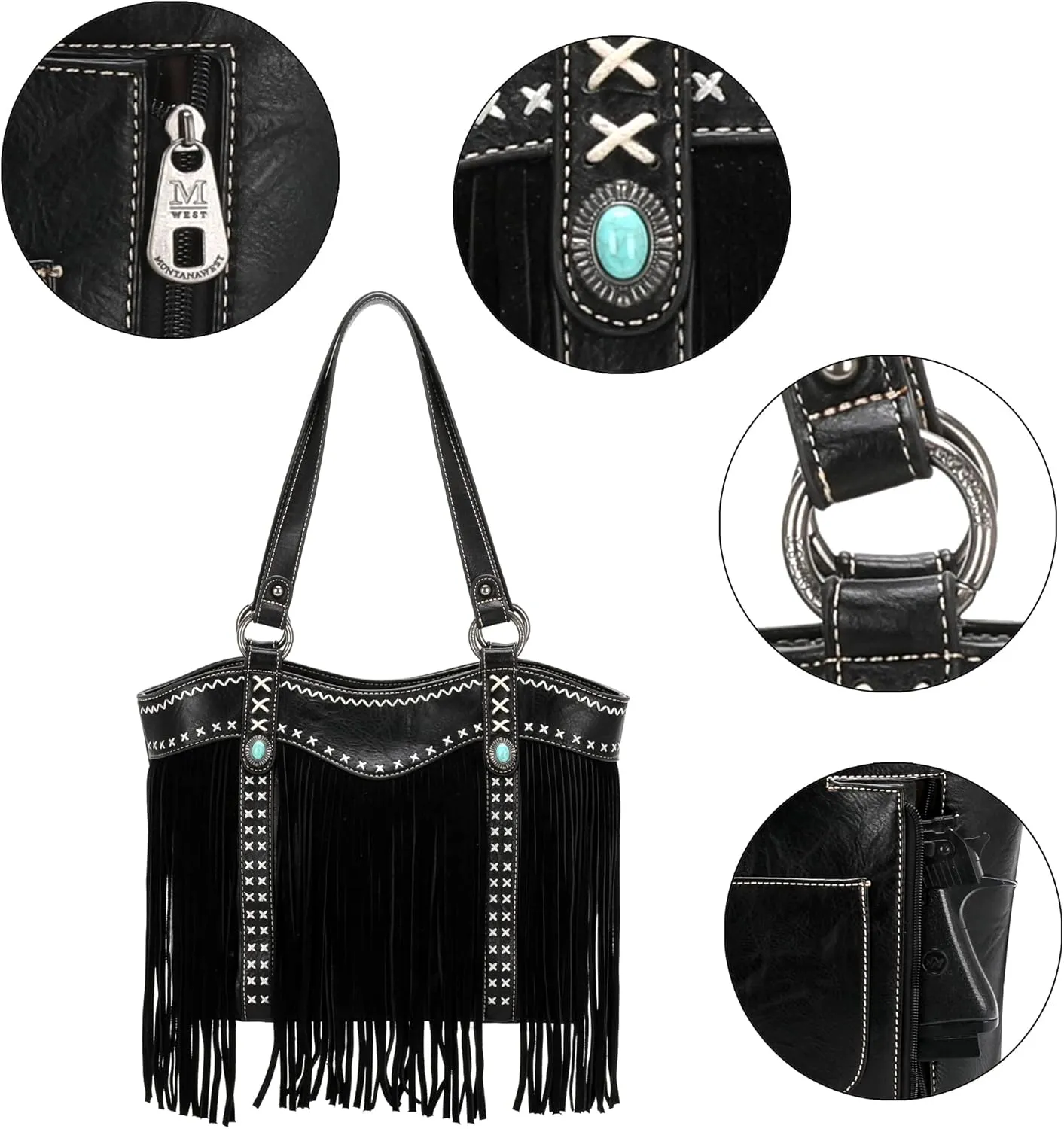 Montana West Women's Western Shoulder Bags