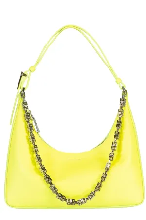Moon Cut-Out Small Hobo Bag