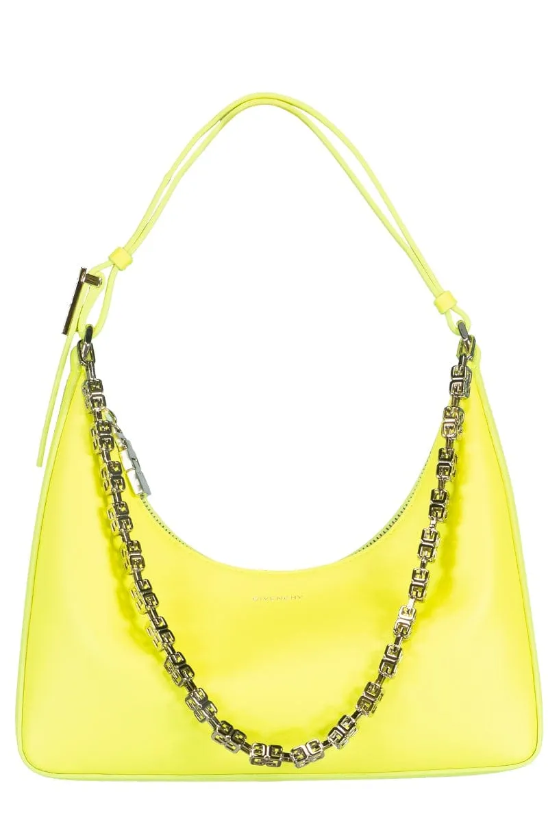 Moon Cut-Out Small Hobo Bag