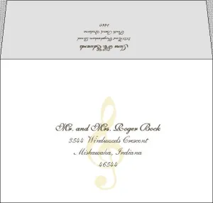 Musical Note envelope