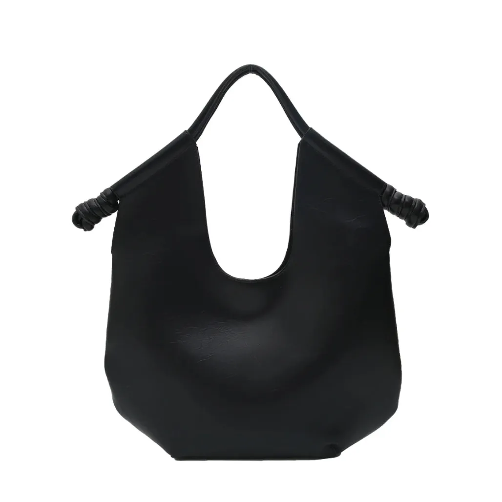 Nava Minimalist Bar Handle Hobo Bags