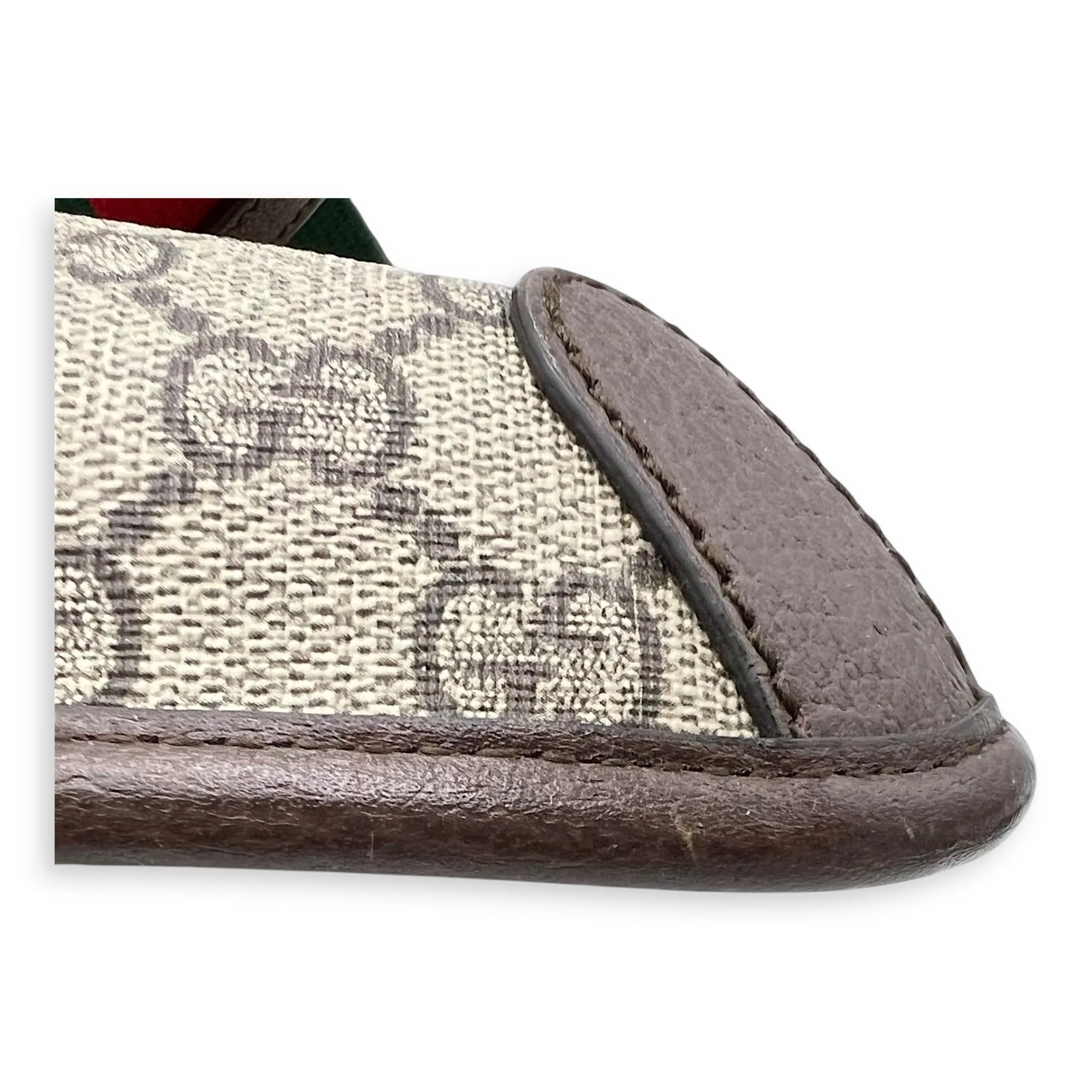 Neo Vintage Messenger Beige in Coated Canvas, Gold hardware