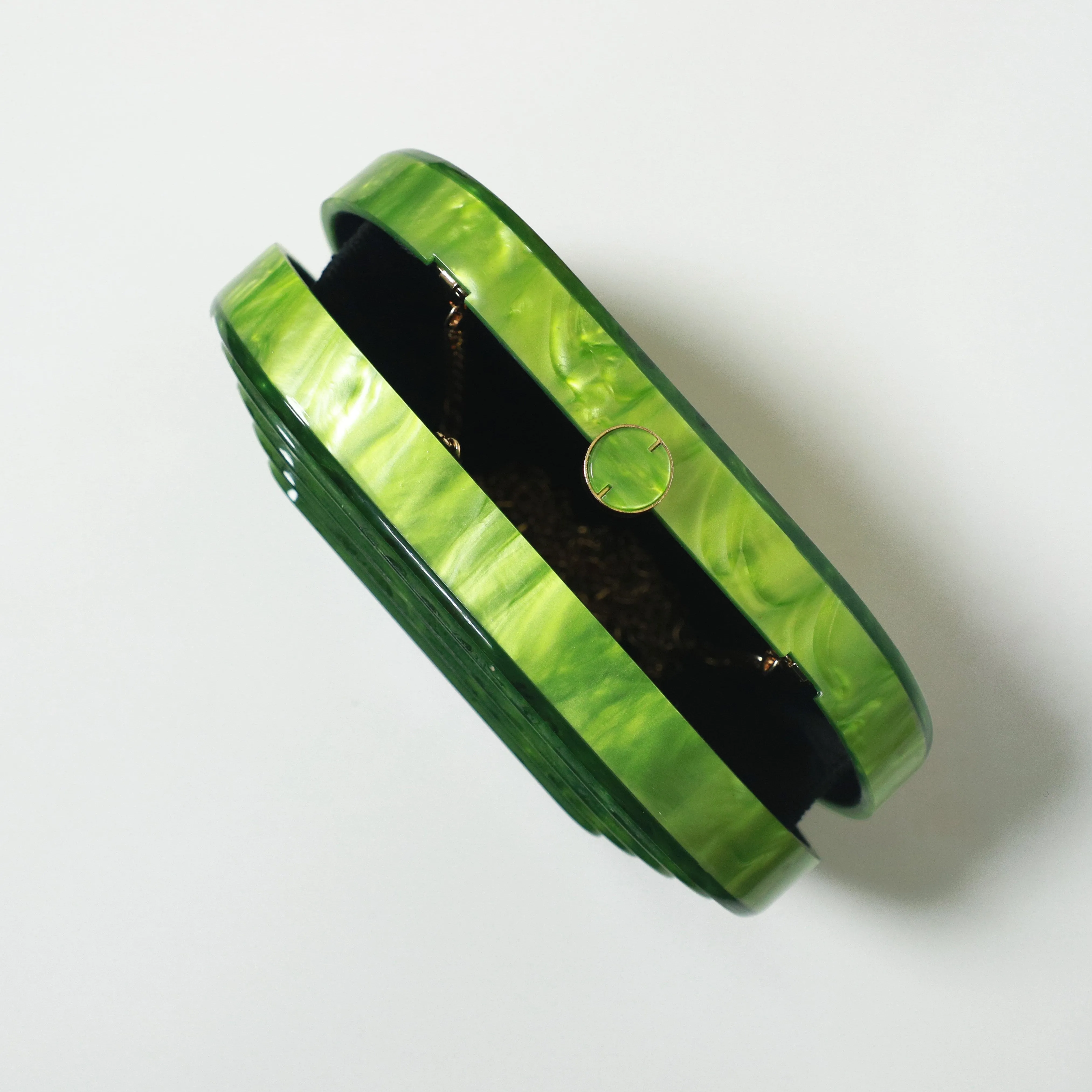 Neon Green Acrylic Party Clutch