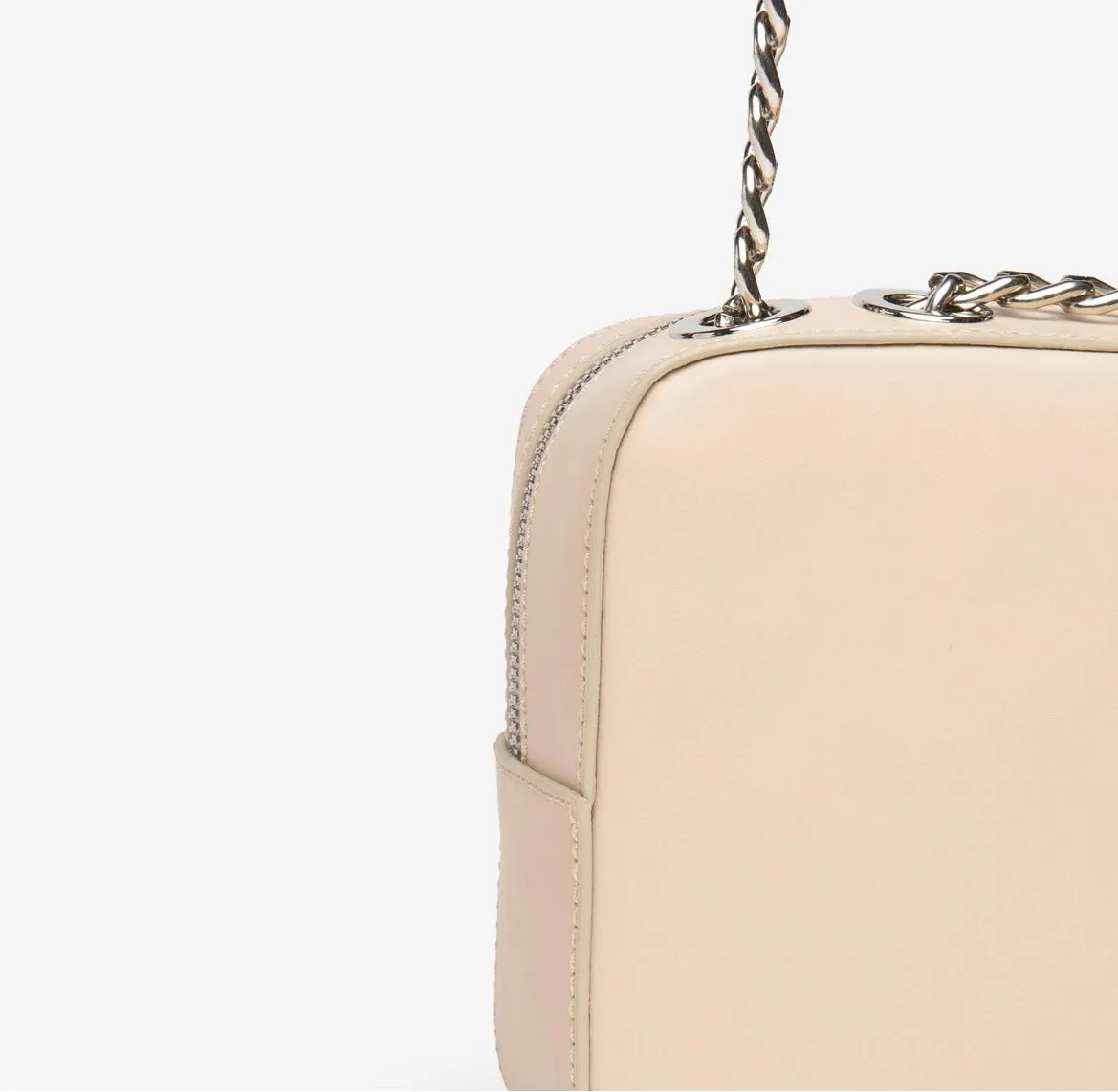 Nerogiardini leather shoulder handbag