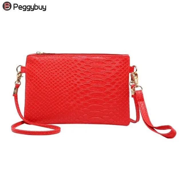 New Alligator Mini PU Leather Shoulder Bag Women Clutch Satchel Messenger Handbags Ladies Coin Purse Crossbody Bags