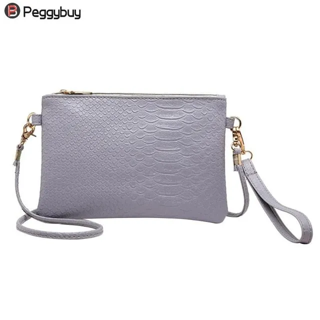 New Alligator Mini PU Leather Shoulder Bag Women Clutch Satchel Messenger Handbags Ladies Coin Purse Crossbody Bags