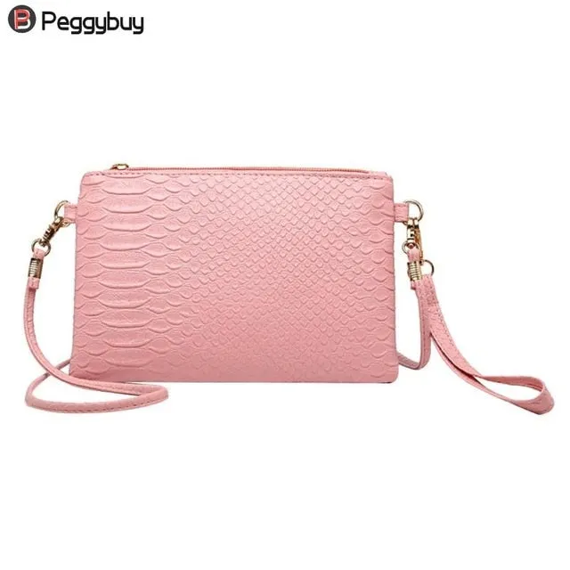 New Alligator Mini PU Leather Shoulder Bag Women Clutch Satchel Messenger Handbags Ladies Coin Purse Crossbody Bags