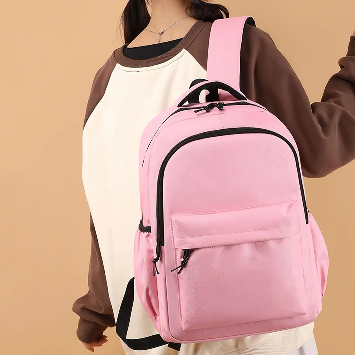 New Outdoor Sports Backpack Storage Bag Lightweight Travel Bag Large Capacity Mini Backpack Organizer Insert (One Size)
