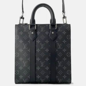 Noir Monogram Eclipse Sac Plat Bag
