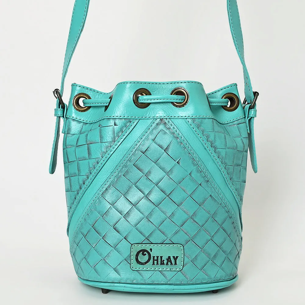 OHLAY OHG101D TOTE Hand Tooled Genuine Leather women bag western handbag purse