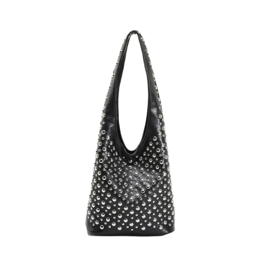 Oksana Studded Metallic Mini Bags