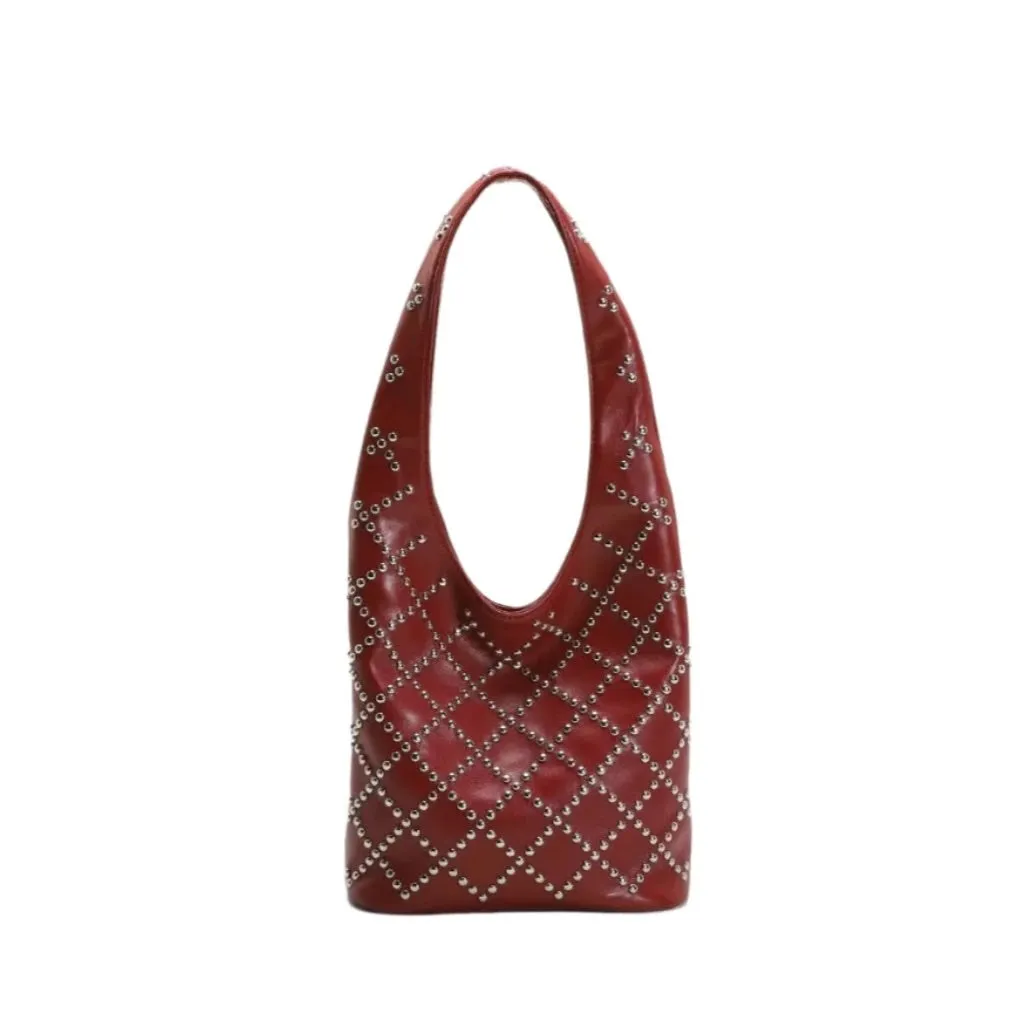 Oksana Studded Metallic Mini Bags