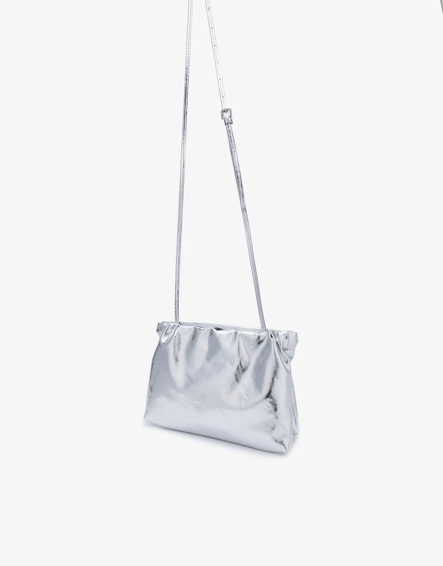 OPHELIA CLUTCH SILVER