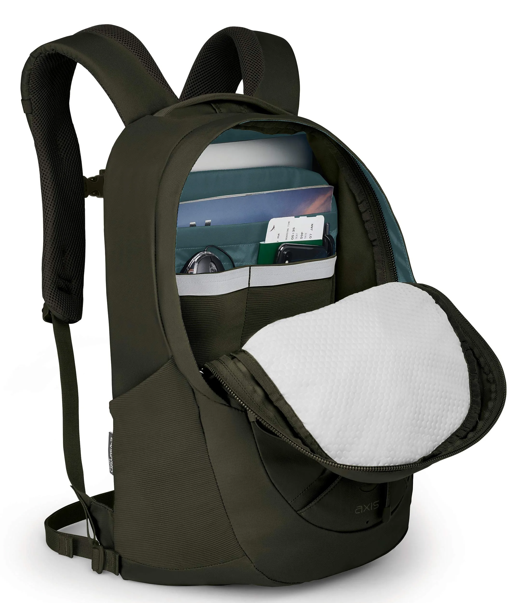 Osprey Packs Axis Laptop Backpack, Cypress Green