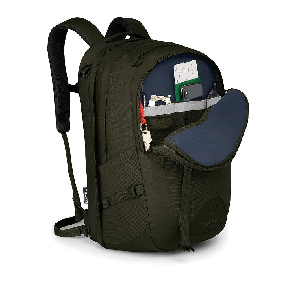 Osprey Packs Nebula Men's Laptop Backpack, Cypress Green