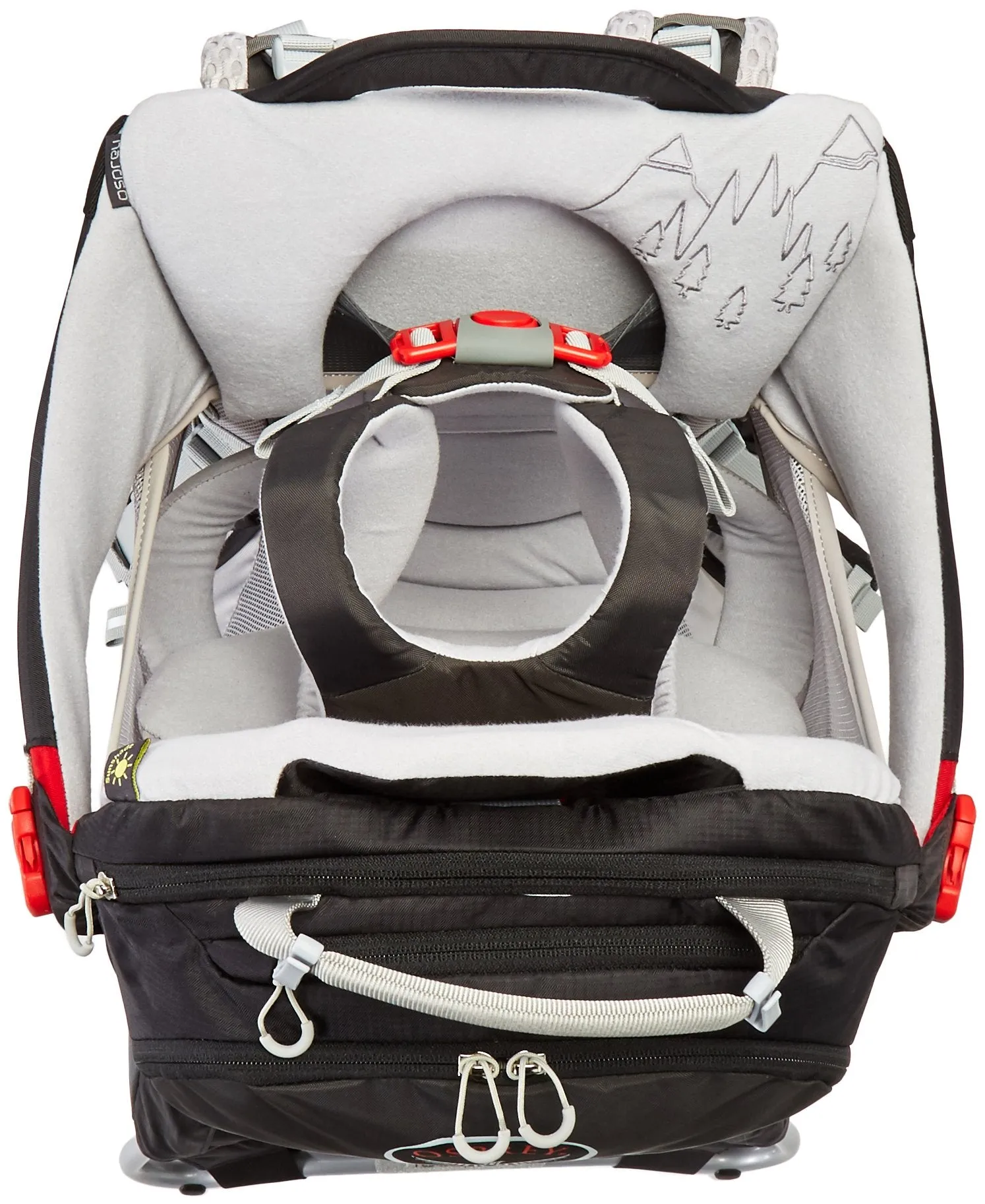 Osprey Packs Poco AG Plus Child Carrier, Black