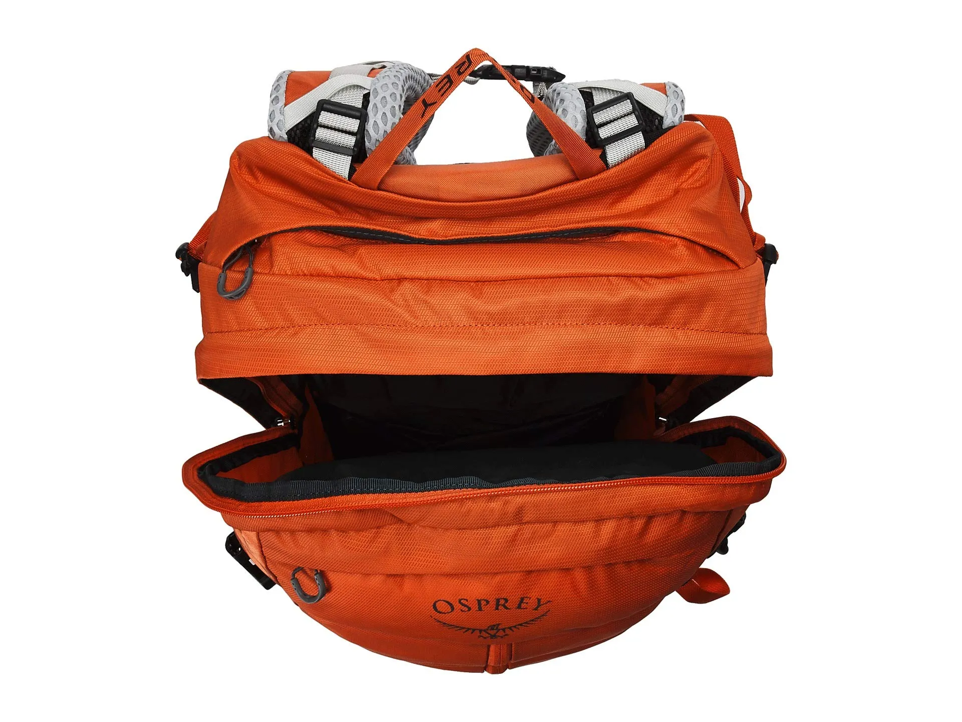 Osprey Packs Stratos 34 Hiking Backpack, Sungrazer Orange, Small/Medium