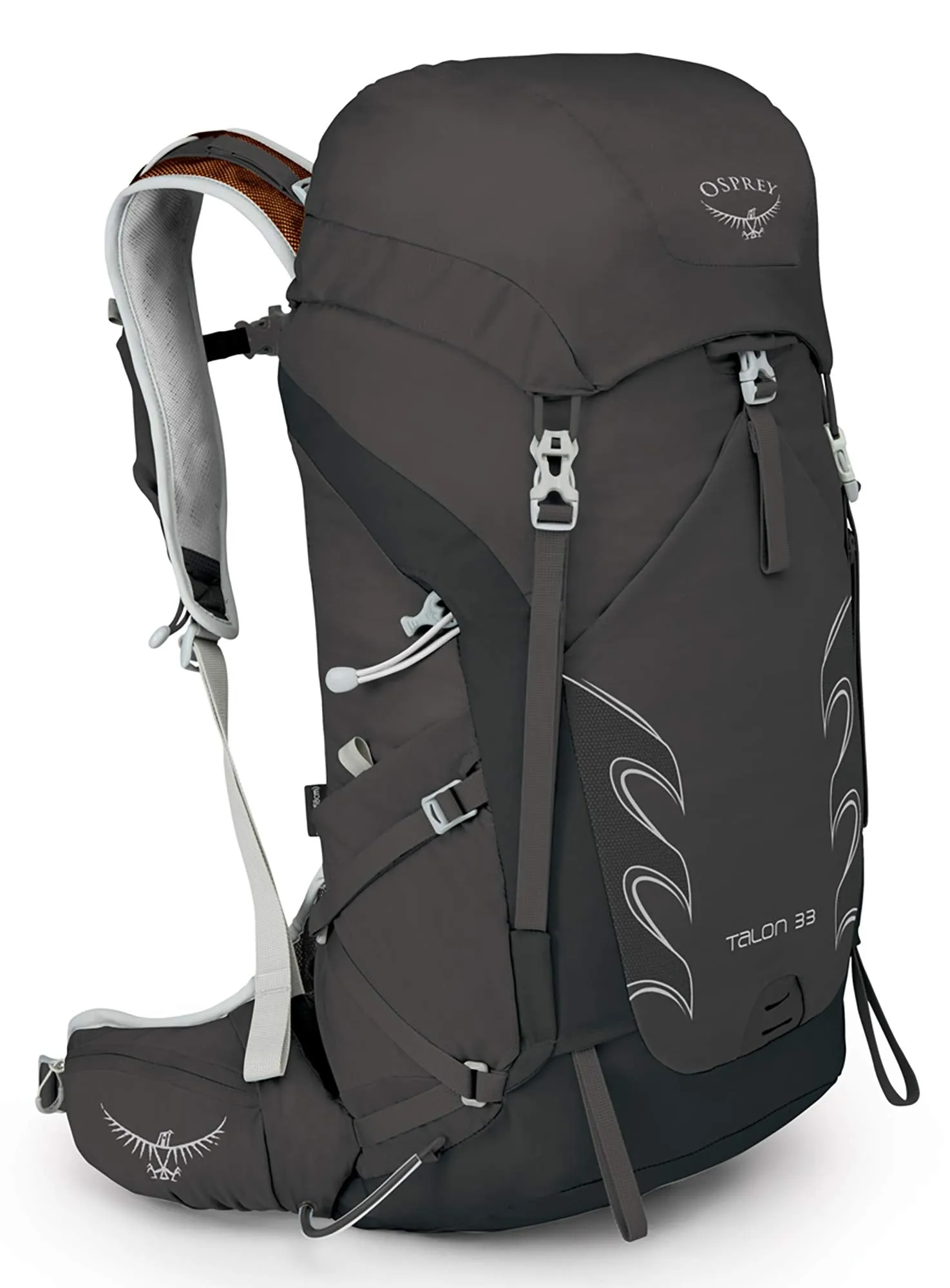 Osprey Packs Talon 33 Men's Hiking Backpack, Black, Small/Medium