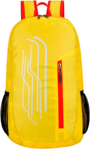 Outdoor Sports Backpack Light Travel Bag Large Capacity Student School Bag Backpack Womens Carry on (Yellow, One Size)