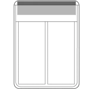 OVERSIZED KANGAROO POCKET ENVELOPES, 1 - 10INX 12I