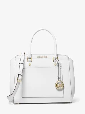 Park Large Saffiano Leather Satchel