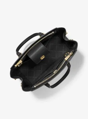Park Large Saffiano Leather Satchel