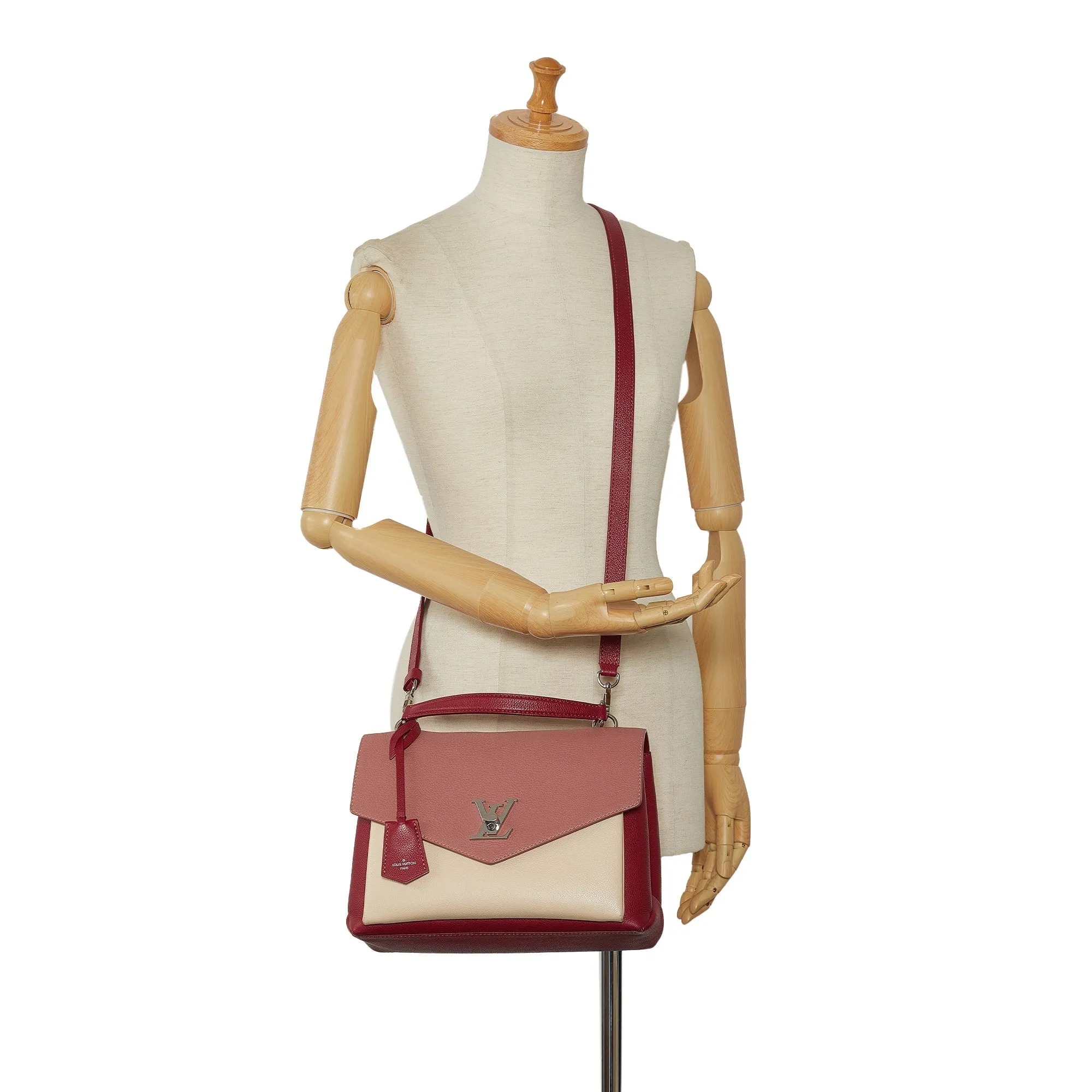 Pink Louis Vuitton MyLockMe Handle Bag Satchel
