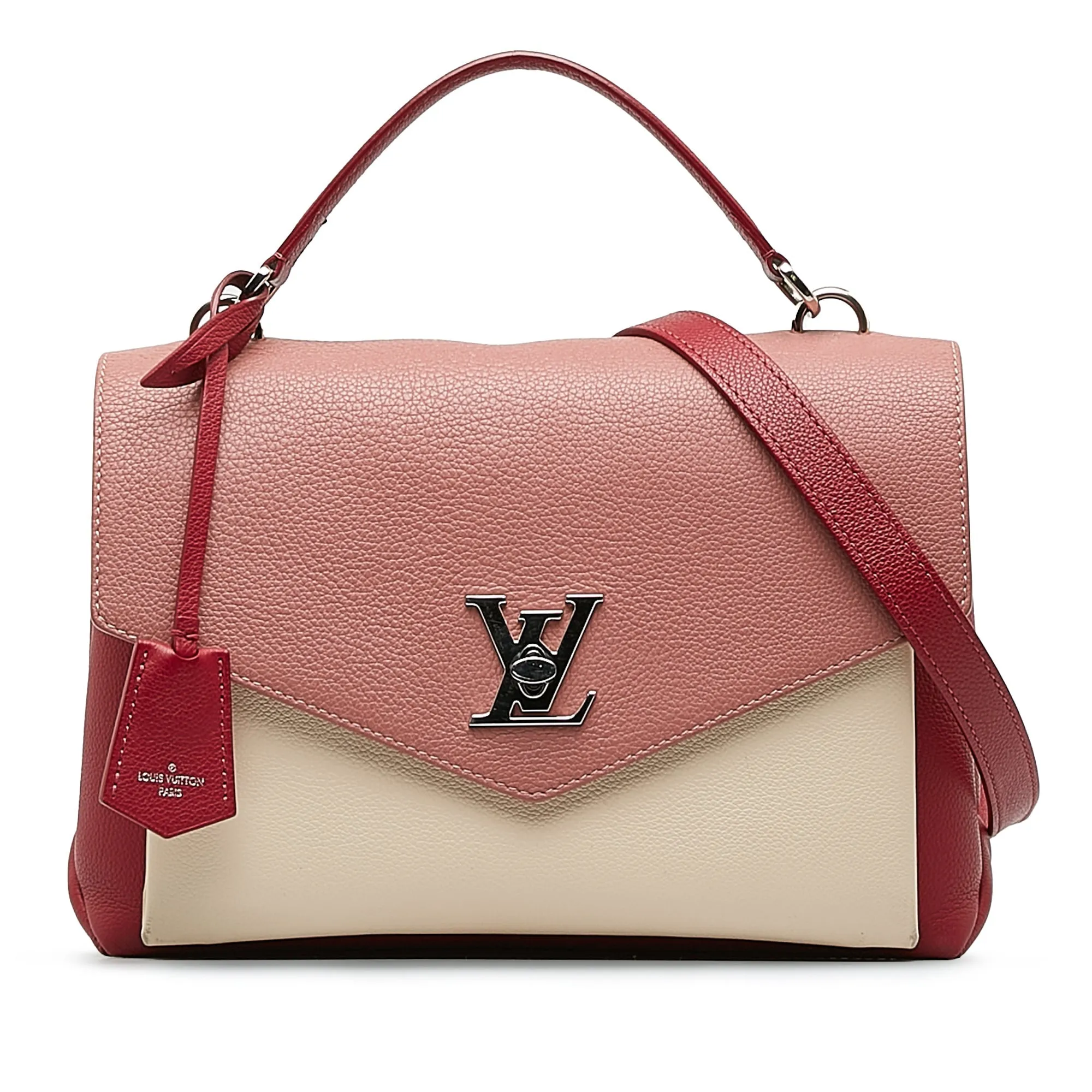 Pink Louis Vuitton MyLockMe Handle Bag Satchel
