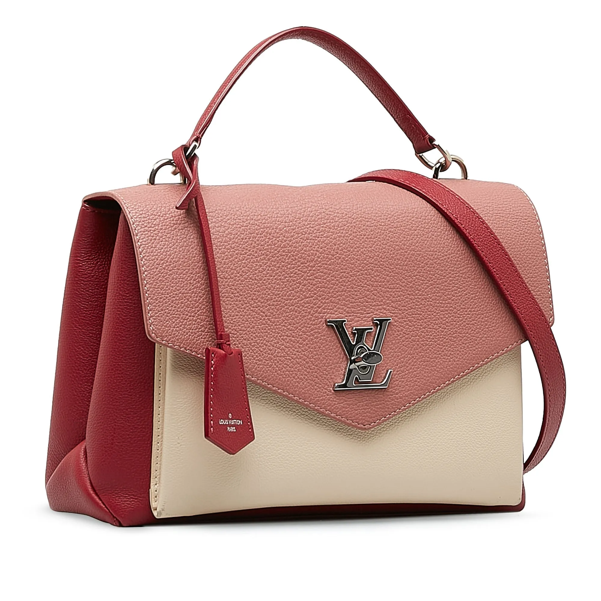 Pink Louis Vuitton MyLockMe Handle Bag Satchel