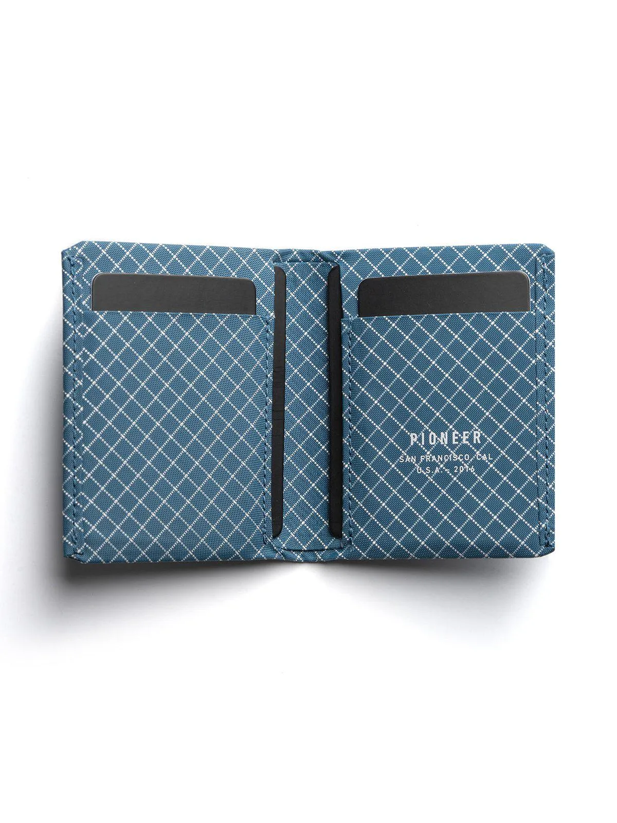 Pioneer Matter Bifold Wallet 10XD Ripstop Blue