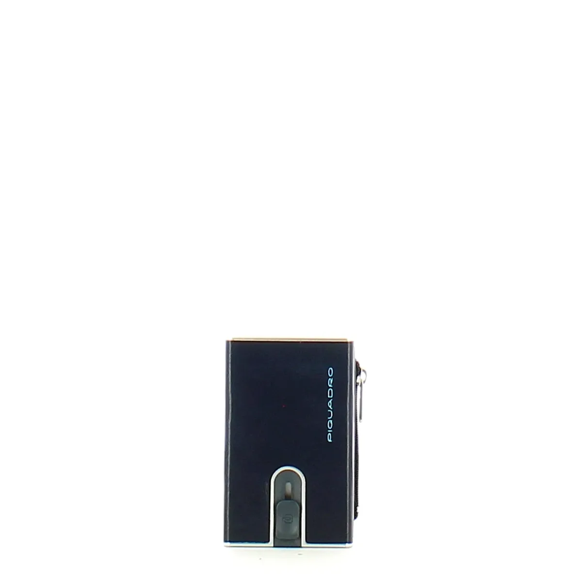 Piquadro - Porta carte di credito con Sliding System con portamonete e banconote RFID Blue Square - PP5585B2R - BLU2