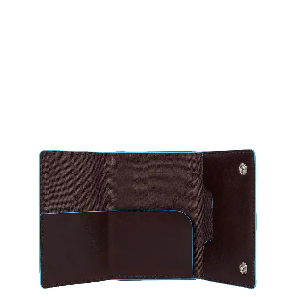 Piquadro - Porta carte di credito con Sliding System RFID Blue Square - PP4891B2BLR - MOGANO