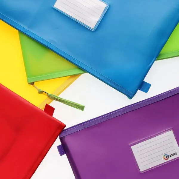 Pkt.5 A4  Extra Durable Storage Wallets