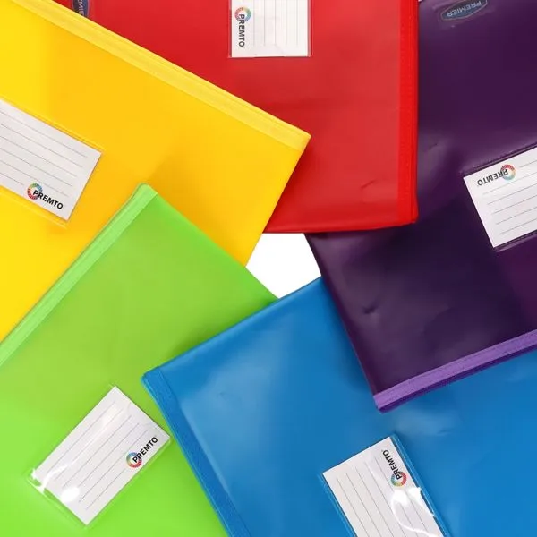 Pkt.5 A4  Extra Durable Storage Wallets